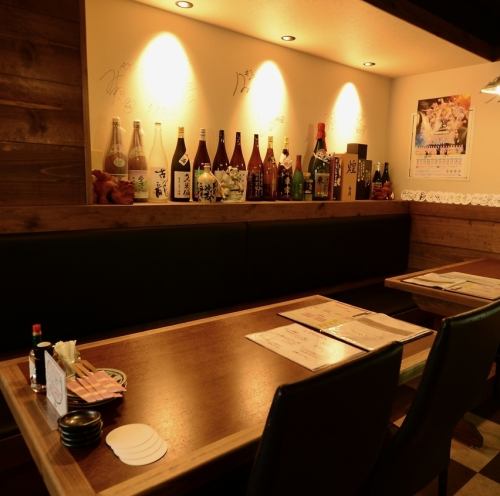 ゆったりと広々寛げる空間