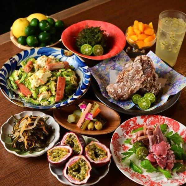豊富な沖縄料理をご用意