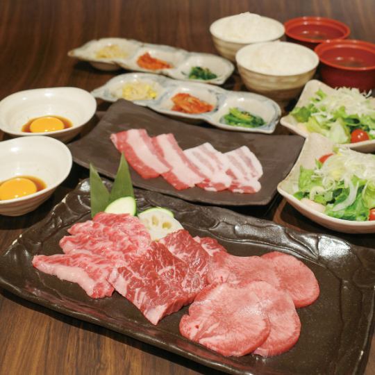 平日限定！＜華 会食＞和牛カルビや焼すきを楽しむランチタイムの会食プラン全6品