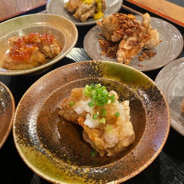 [Excellent compatibility with craft beer!] MAO's deep-fried young chicken thighs with a choice of 15 sauces ☆ 2 pieces for 200 yen ☆