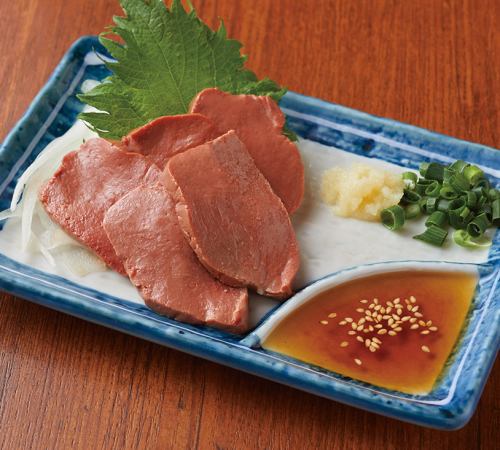 Beef liver sashimi [low temperature cooking]