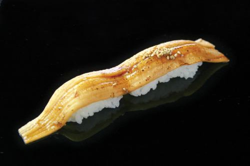 Conger eel nigiri sushi
