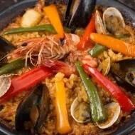 海の幸夕焼けパエリア(シェア推奨)