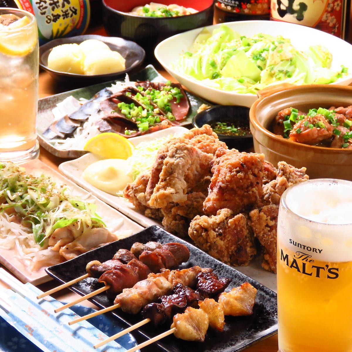 Former Sumiyoshi Ichi's cospa izakaya! Only Saku is welcome ♪ All-you-can-drink is available!
