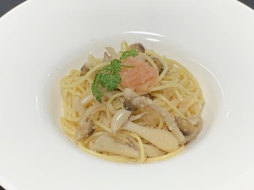 白老町虎杖浜のたらこスパゲッティ