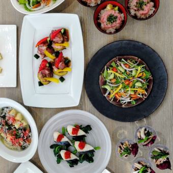 歓送迎会宴会６０００円プラン（飲み放題＆料理８品）