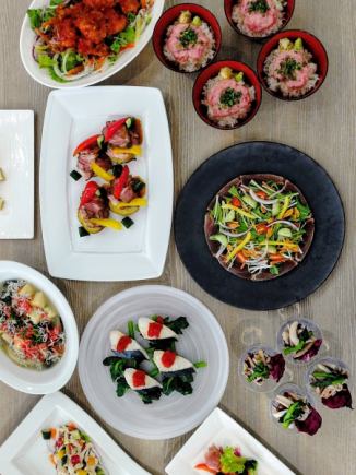 歓送迎会宴会６０００円プラン（飲み放題＆料理８品）