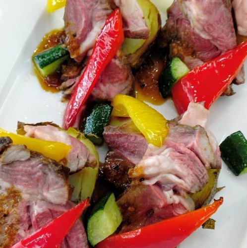 子羊のロースト