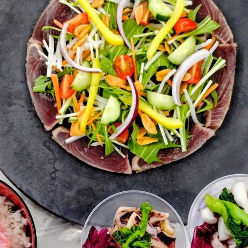 鰹のカルパッチョ