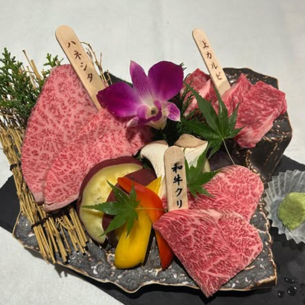 国産・和牛三種堪能盛