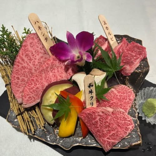 国産・和牛三種堪能盛