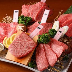 和牛6種盛り合わせ