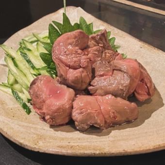 炙りレバ刺し