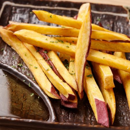 Sweet potato with butter and honey