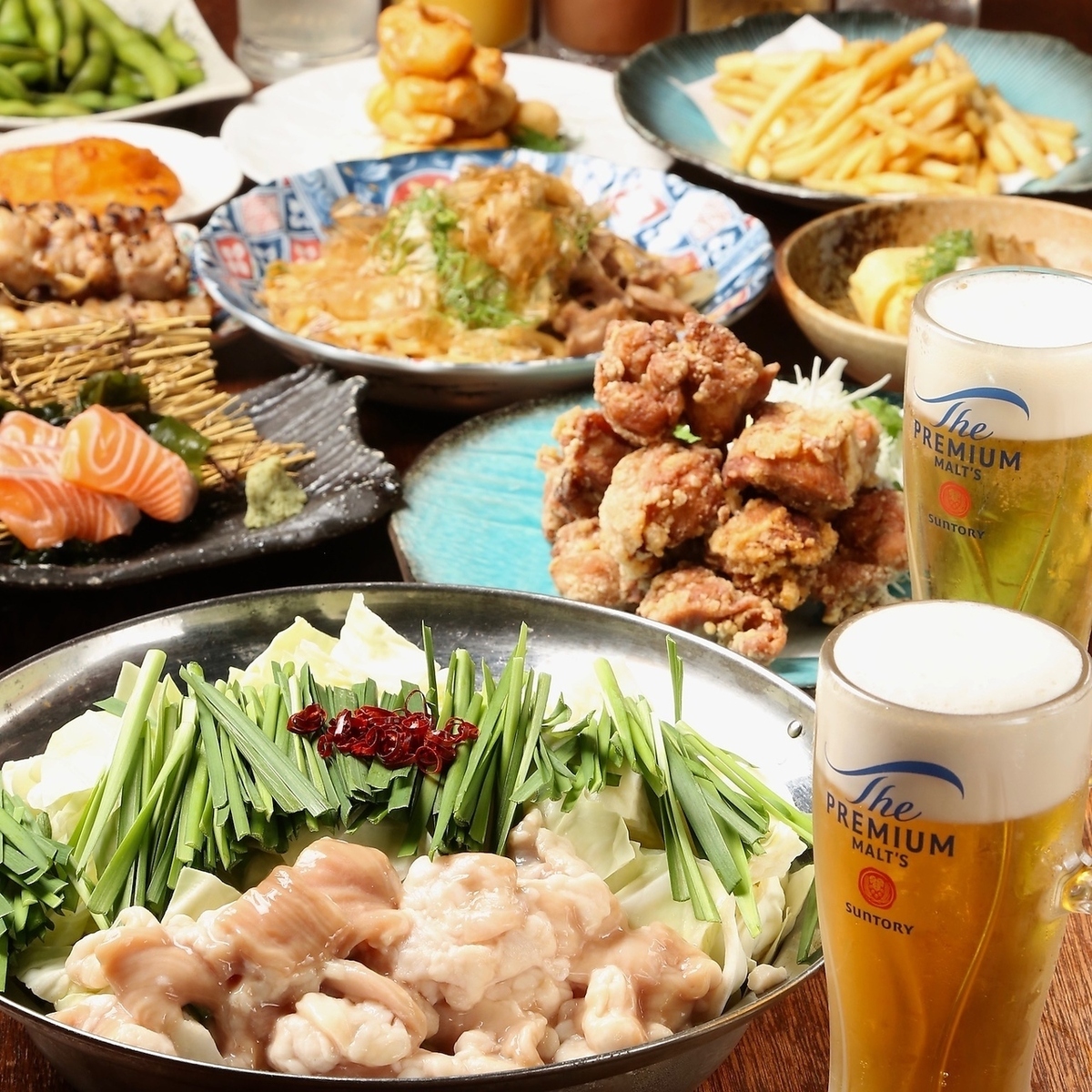 三宮駅すぐ!女子会限定☆3時間全品食べ飲み放題2600円!