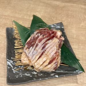 野生烤肉（加酱汁，特辣，加蒜）