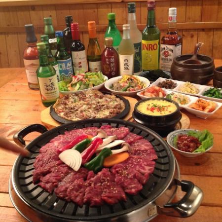 [Yakiniku course] 5,980 yen including 2 hours of all-you-can-drink