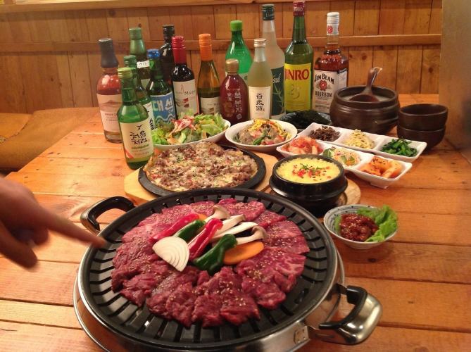 [Yakiniku course] 5,980 yen including 2 hours of all-you-can-drink