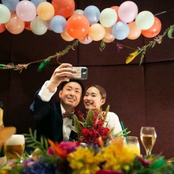 【結婚式二次会カジュアルコース】テーブル料理’品＋2H飲み放題付き☆5000円(税込)