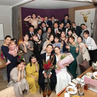 【結婚式二次会プレミアムコース】テーブル料理6品＋2H飲み放題付き☆6000円(税込)