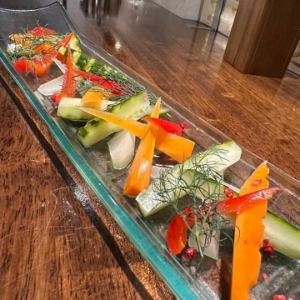 自家製ピクルス