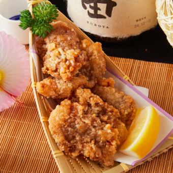 鶏の唐揚げ/イカの天ぷら