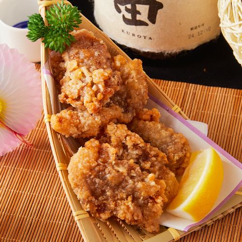 鶏の唐揚げ/イカの天ぷら