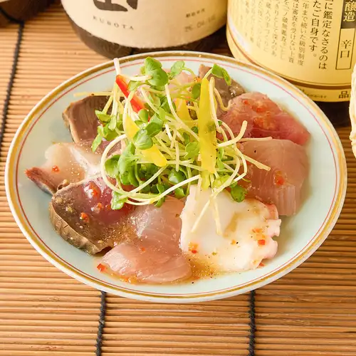 鮮魚のカルパッチョ