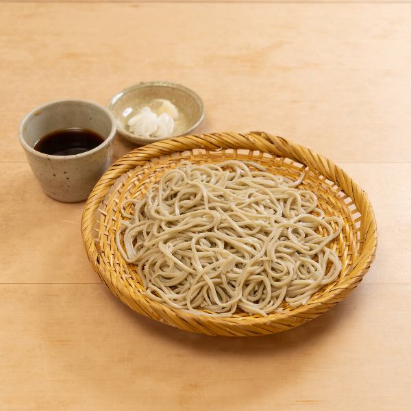 国産粉10割の香りと喉越し◎十割手打ちそば