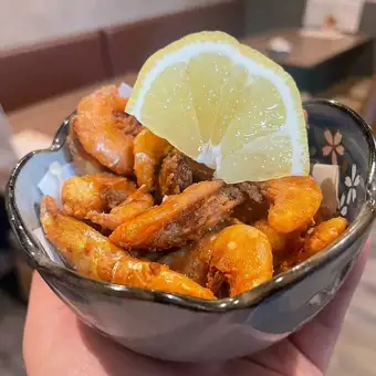 甘海老唐揚げ