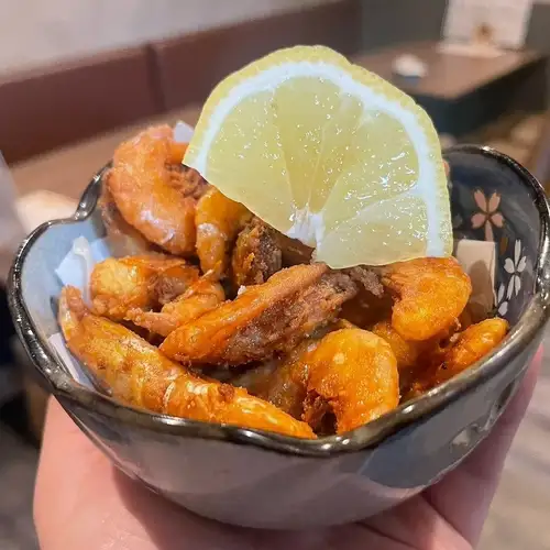 甘海老唐揚げ