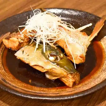 魚のあら炊き