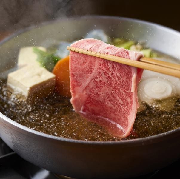 ``A5 rank Japanese black beef shabu-shabu'' with all-you-can-drink for 9,500 yen for 90 minutes!!!