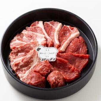 【生ビール付飲み放題♪】自慢の羊肉6品コース◆