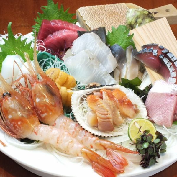 ● Assorted sashimi