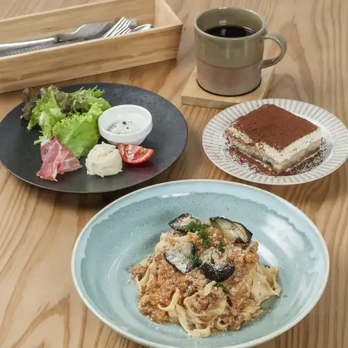 本格の味が楽しめるランチ