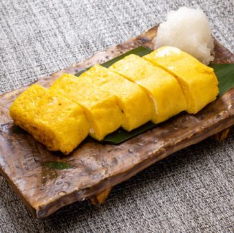 明太子ソース出汁巻玉子