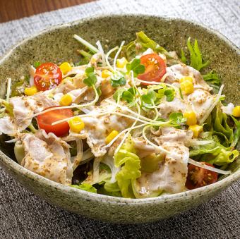 黒豚しゃぶしゃぶサラダ胡麻ドレ