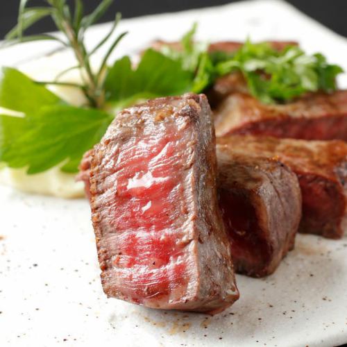 Exquisite Wagyu beef and seafood on a hot plate!