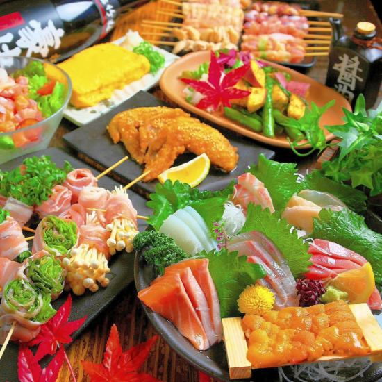 [3 hours/private room] All-you-can-eat over 70 popular izakaya dishes for 2,000 yen★