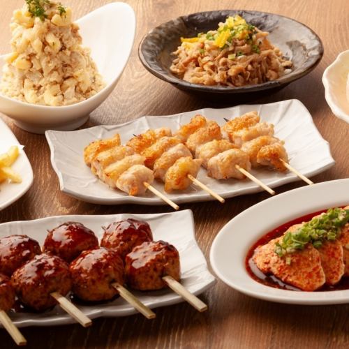 焼き鳥以外のメニューも豊富な『すみれ』