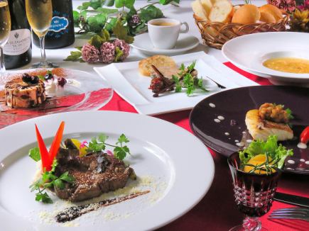 【12/24~25限定】1部18時~クリスマスディナーコース◆全9品 10000円(税込)