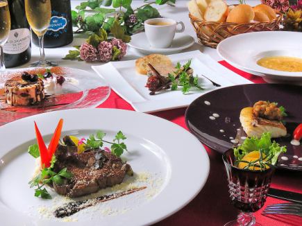 【12/24~25限定】2部20時30分~クリスマスディナーコース◆全9品 10000円(税込)