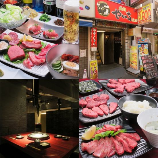 Right next to Ueno Okachimachi Station! Authentic yakiniku with outstanding cost performance! Hidden private room can be used by up to 7 people