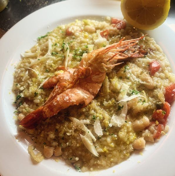 当店自慢の本場イタリアリゾット各種トマトベース、オイルベース、クリームベース