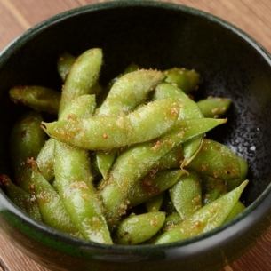 Edamame bean garlic