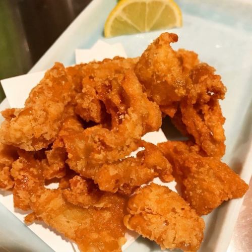 鶏皮のせんべい