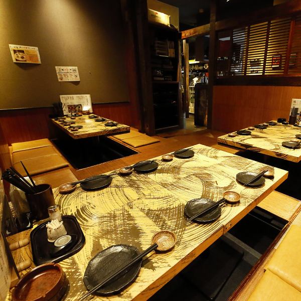 [Maximum 18 people] Small rise tatami room | Horigotatsu tatami room where you can relax by breaking your knees