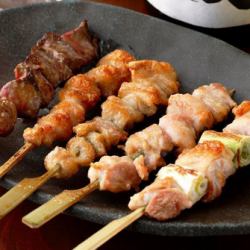 おまかせ串焼き 5本盛り