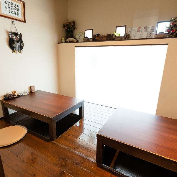 [There is a semi-private room that can seat up to 24 people] You can sit in a spacious horigotatsu seat perfect for banquets.We can accommodate parties from 2 to 40 people, so please feel free to contact us!